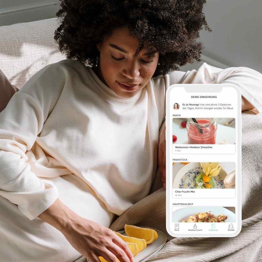 call to action schwangerschaftsapp fuer ernaehrung