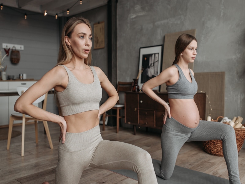 Yoga und Fitness in der Schwangerschaft