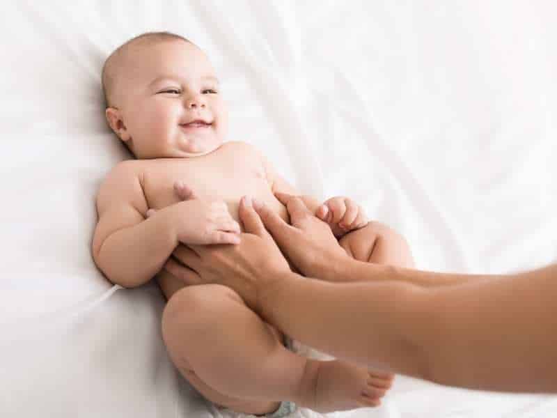 Baby-Blähungen