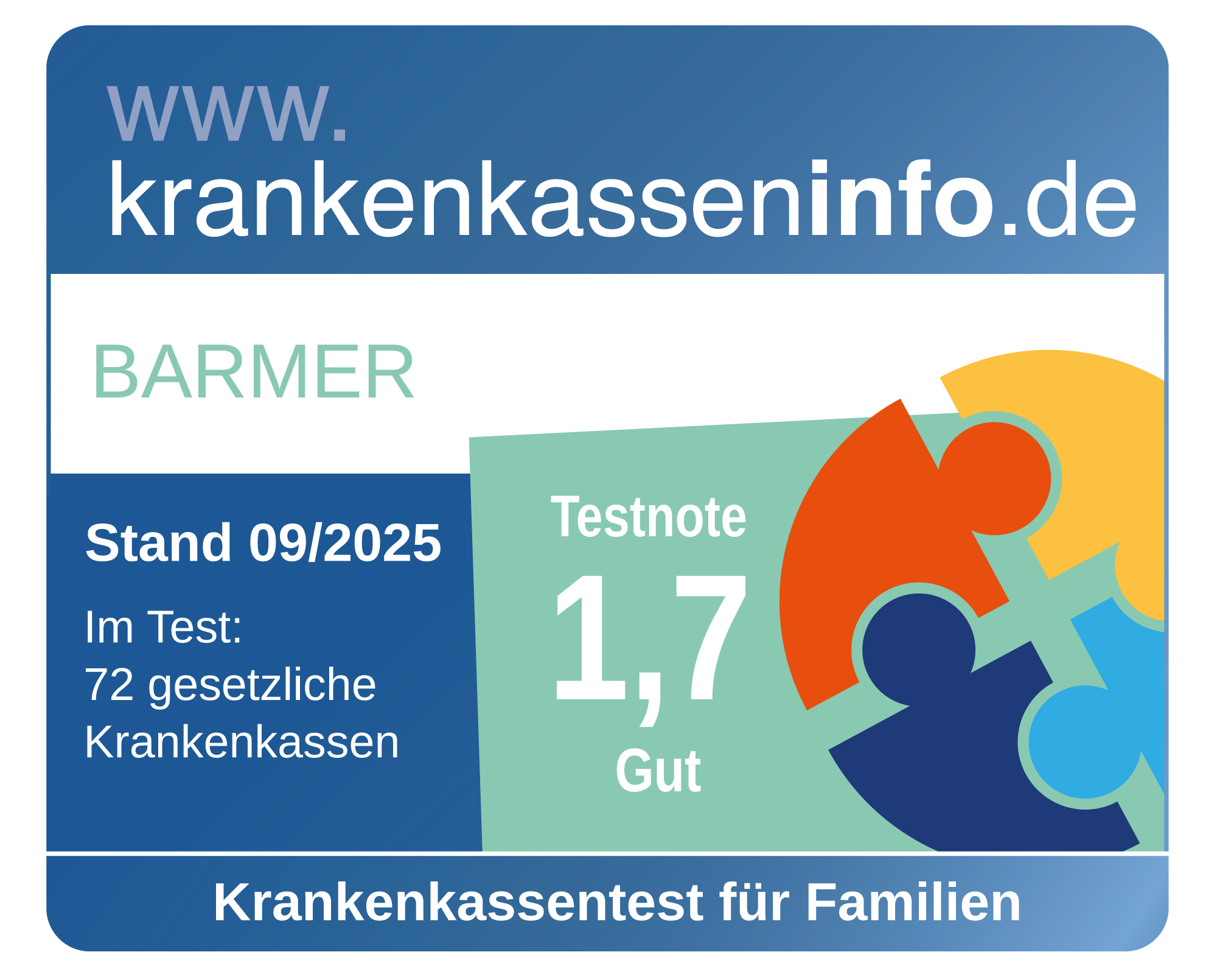 BARMER Familien Auszeichnung