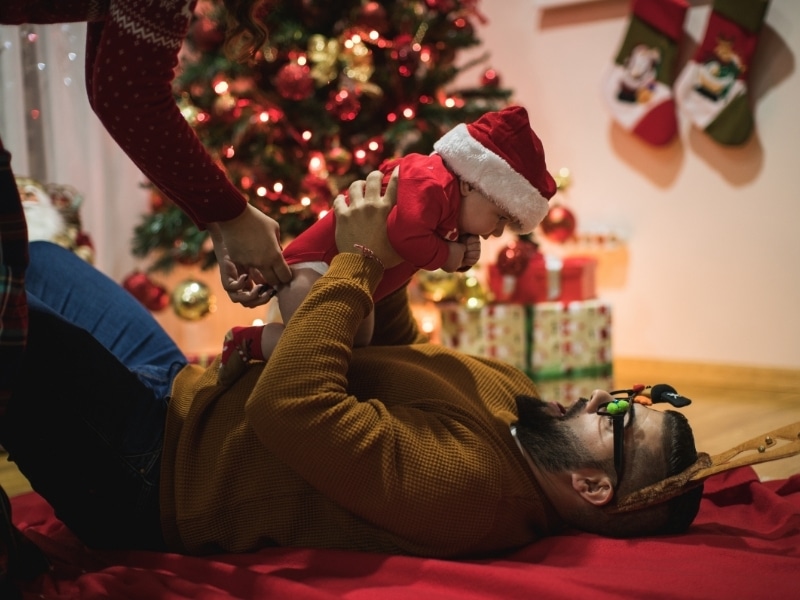 Weihnachten mit Baby