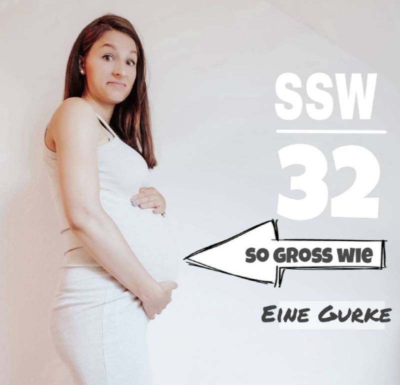 Schwangerschaftswoche 32