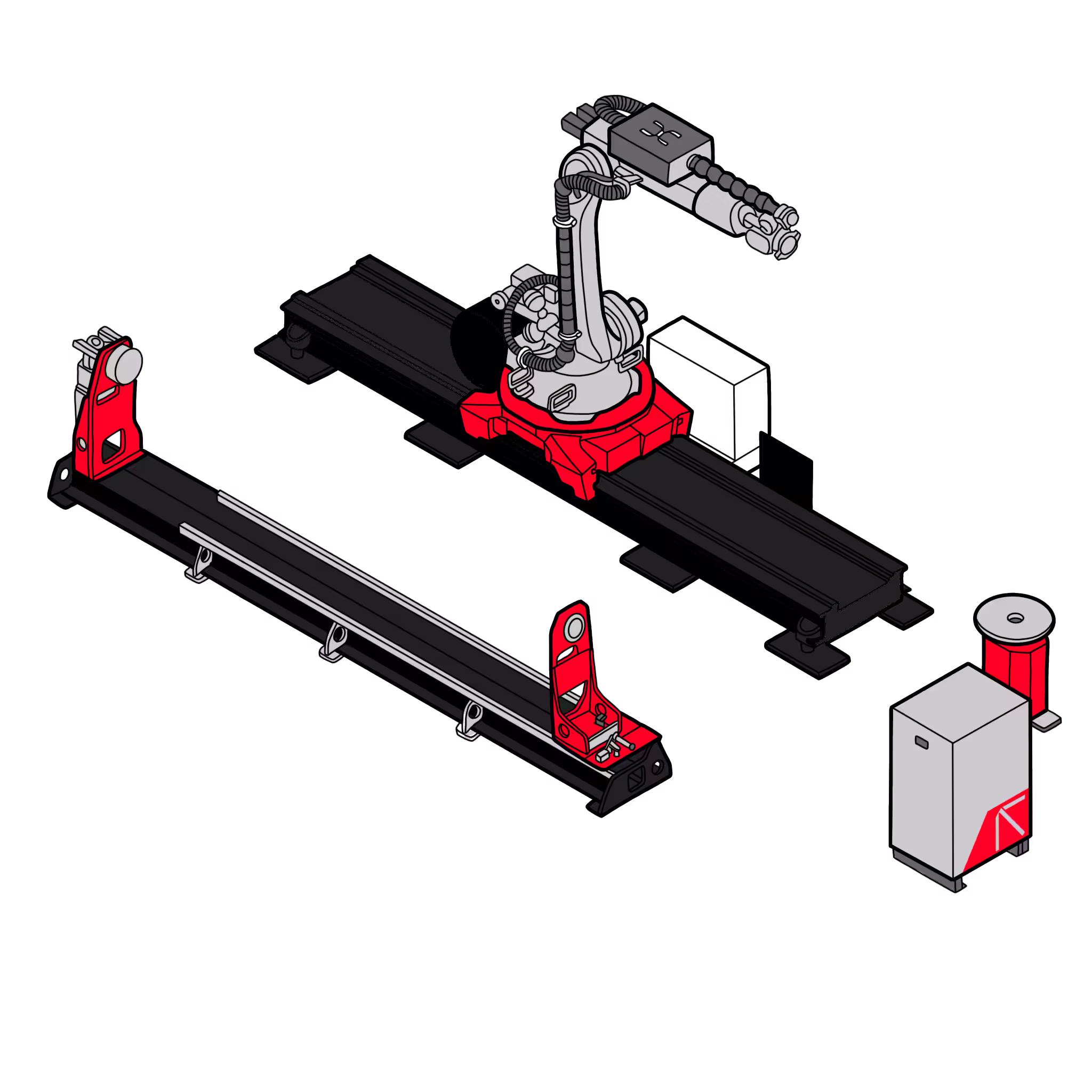 Machine XCell-∞ color illustration
