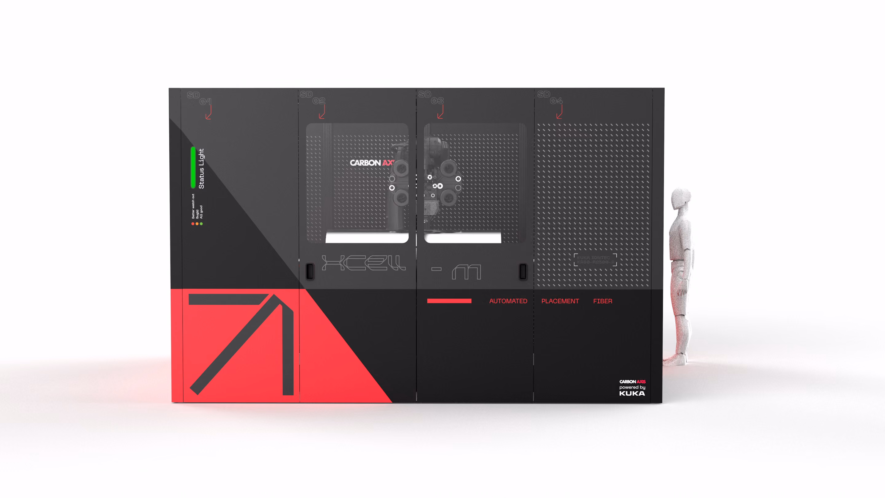 3D rendering of XCell-M