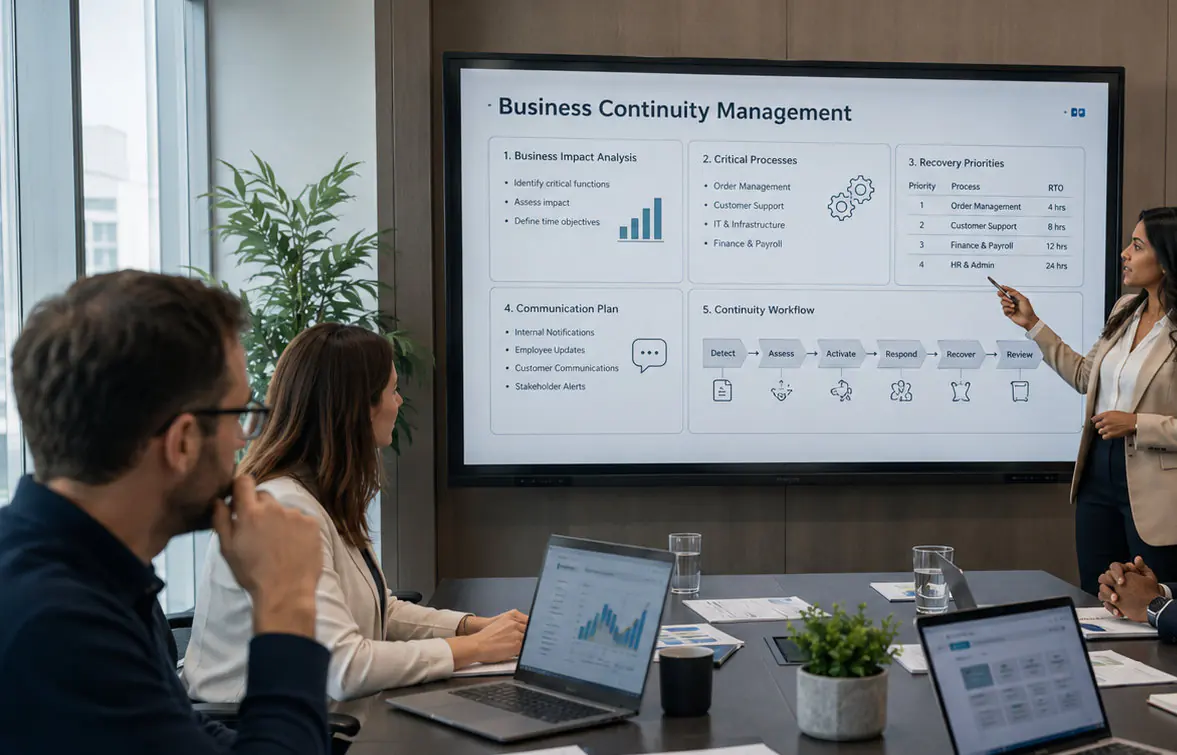 Business Continuity Management – Cyber-Security-Beratung von BlackMount