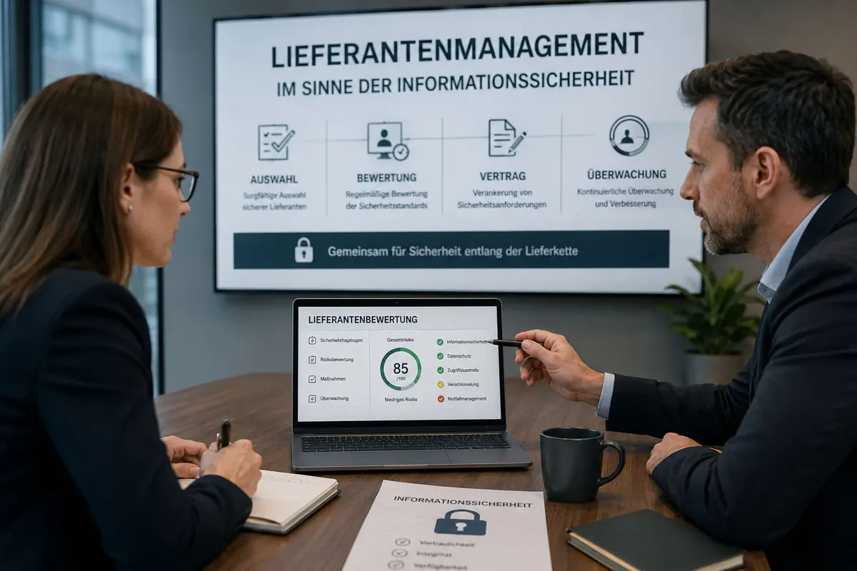 Lieferanten- und Drittparteienrisikomanagement – Cyber-Security-Beratung von BlackMount