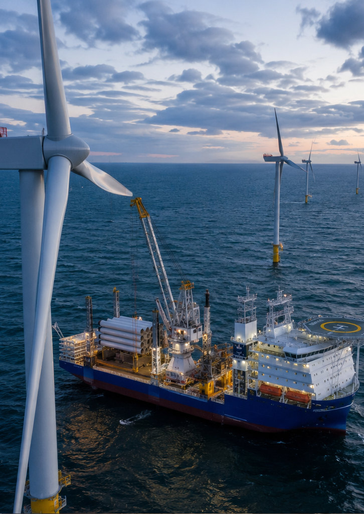 Sicherheitsprüfung eines OffShore-Windparks  – Projekteinblick aus der Praxis