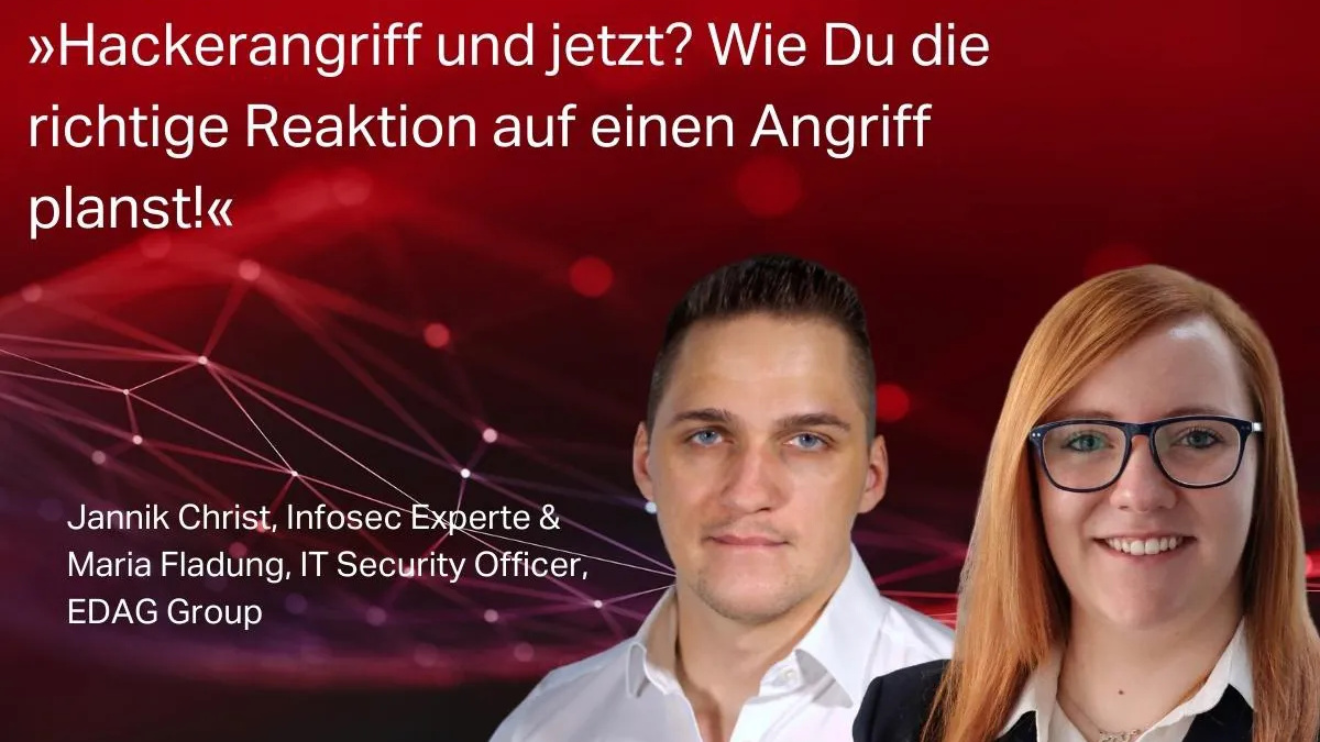 Medienauftritt von Jannik Christ zu aktuellen Fragen der IT-Sicherheit