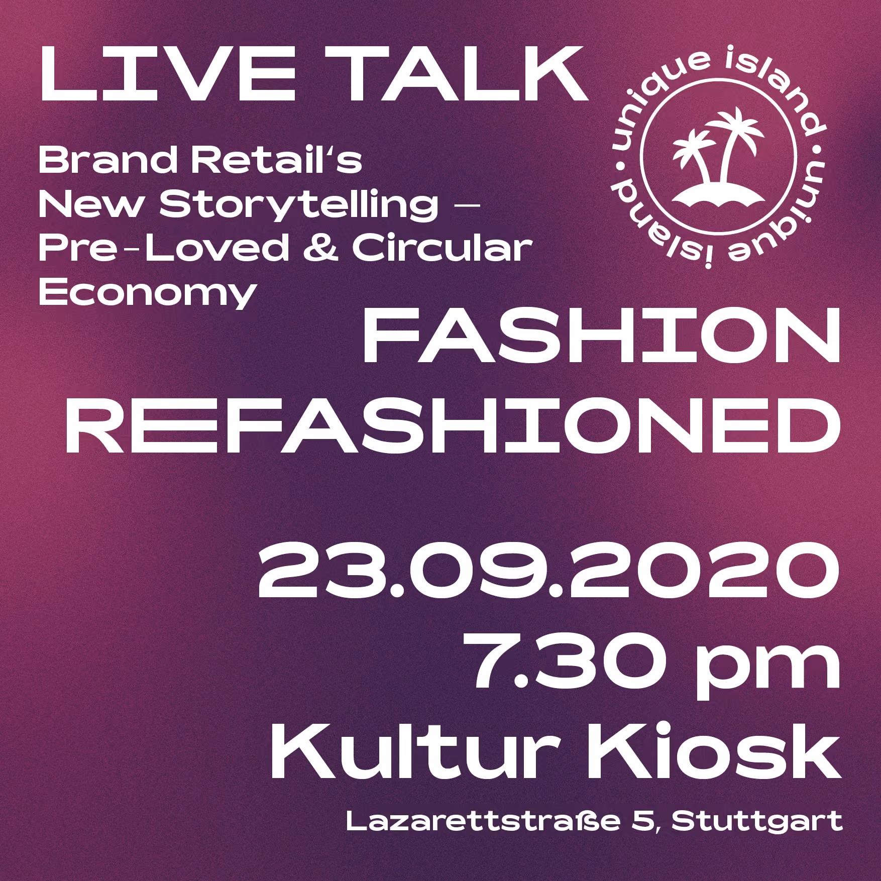 Fashion Refashioned Live Talk – Designplus