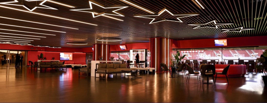 Espacio premium de hospitality del Riyadh Air Metropolitano