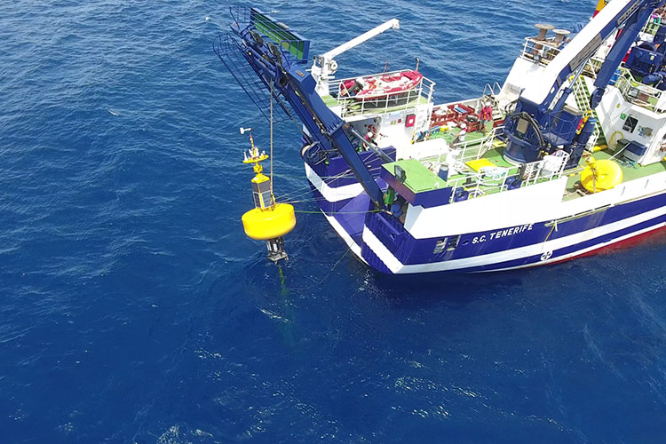 ESTOC buoy deployment