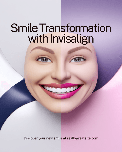 Invisalign before and after smile transformation post
