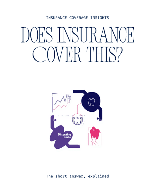 Post answering a common dental insurance question