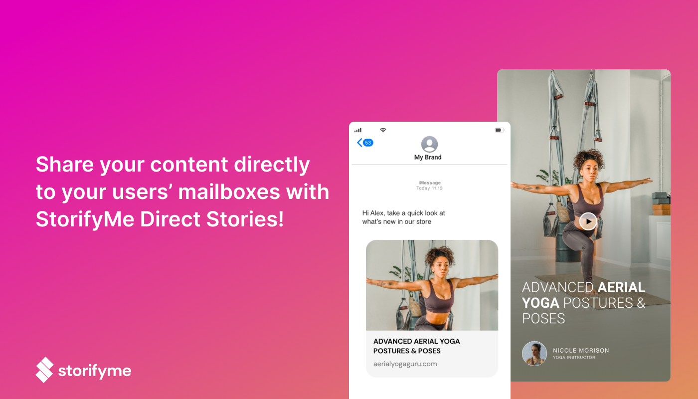 Send direct stories to your mailbox