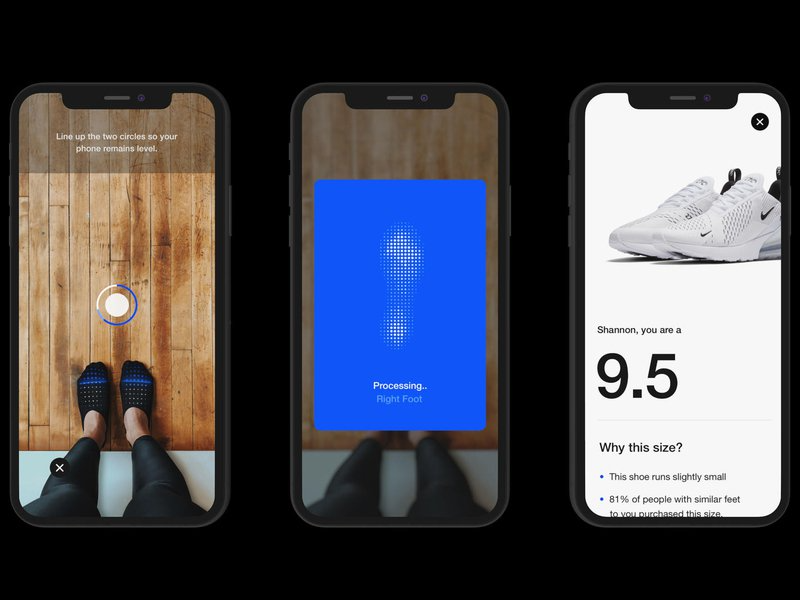 using AR in shopping experience