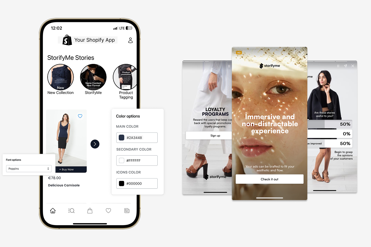 Shoppy app example of integration