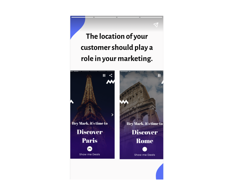 A story explaining the importance of knowing your customer location