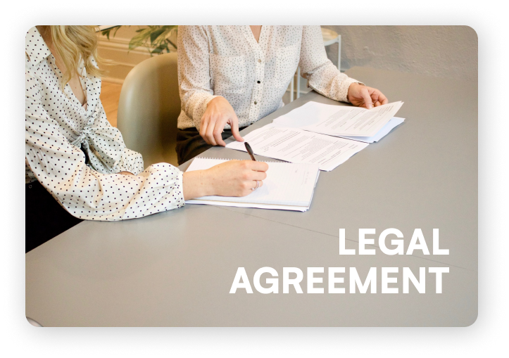 Legal contract.