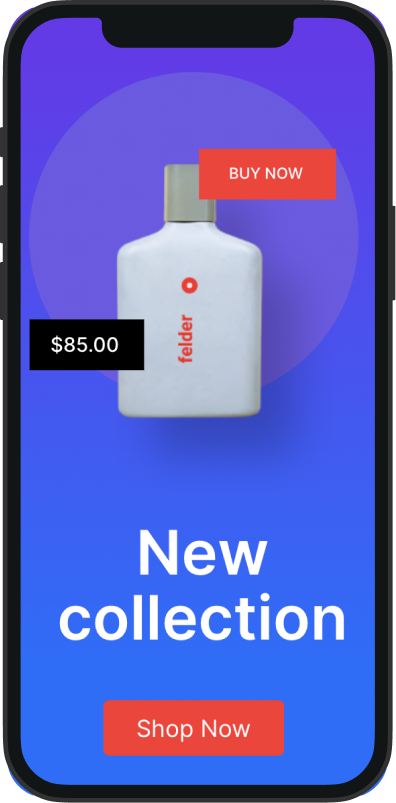 In- app story for product promotion