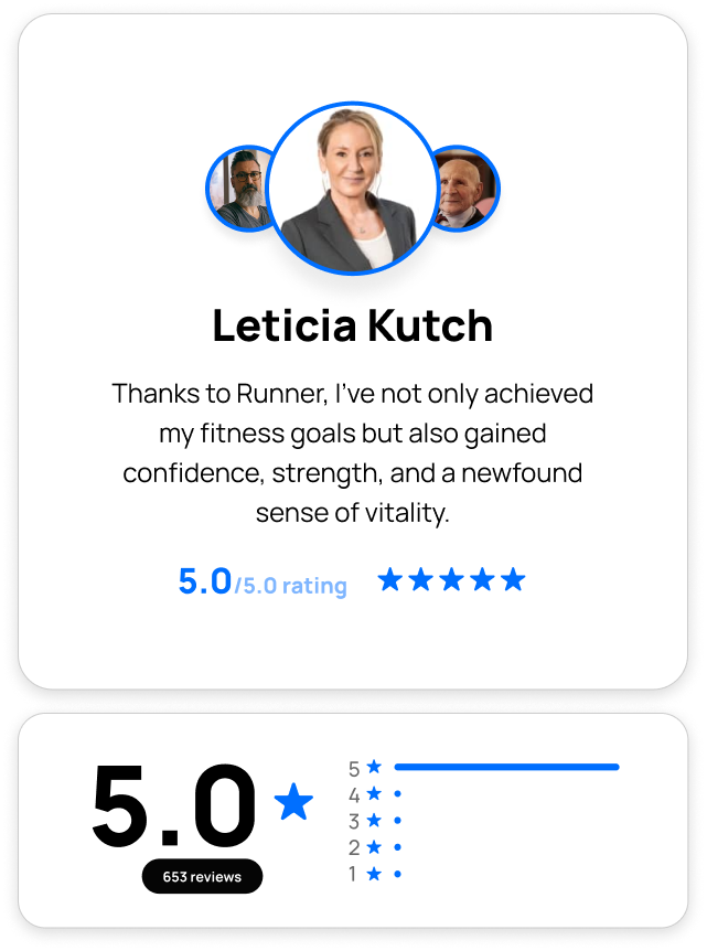 Application with 5-star reviews.