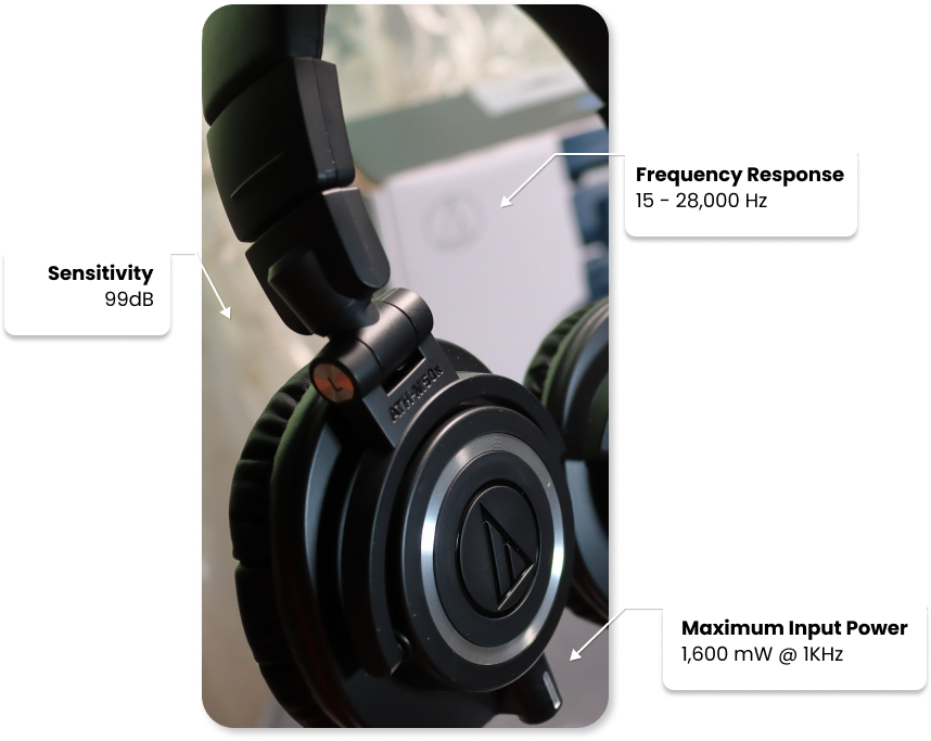 Product with characteristics