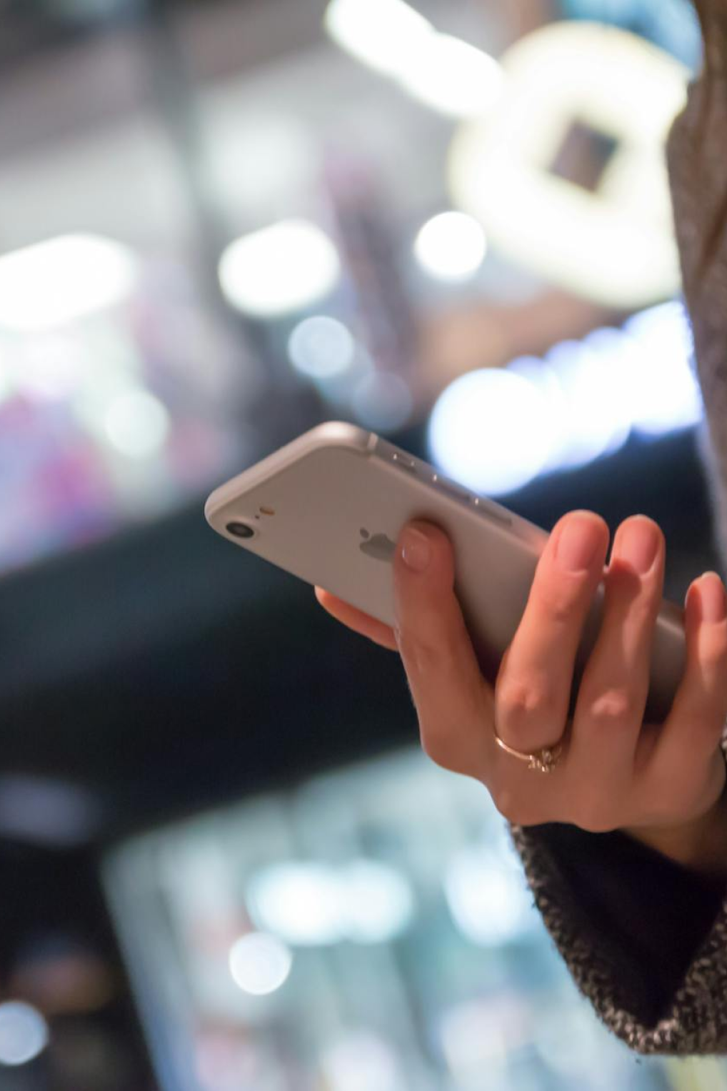 A person spending time on their phone