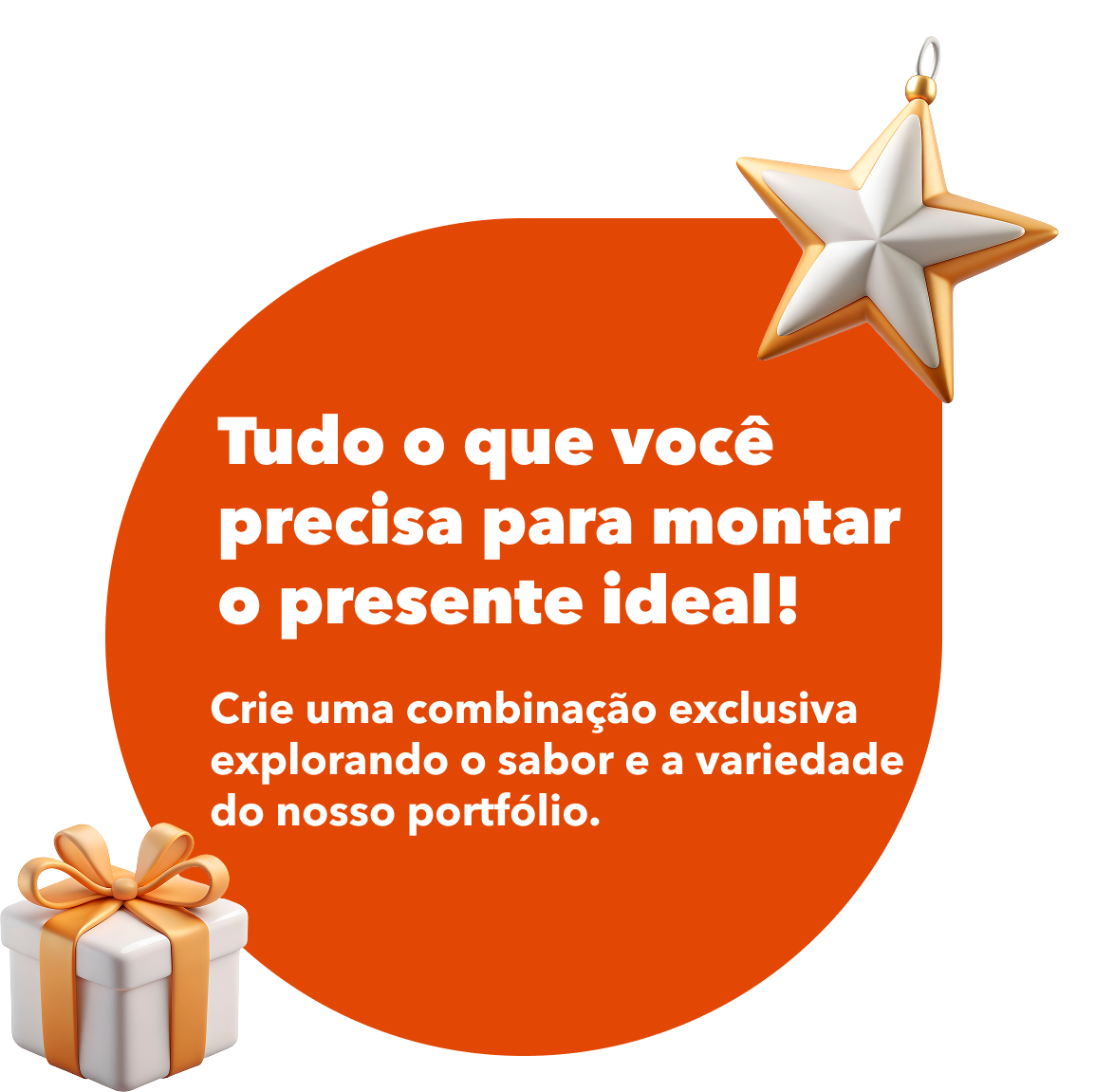 Entrada, prato principal e acompanhamentos e até a sobremesa,