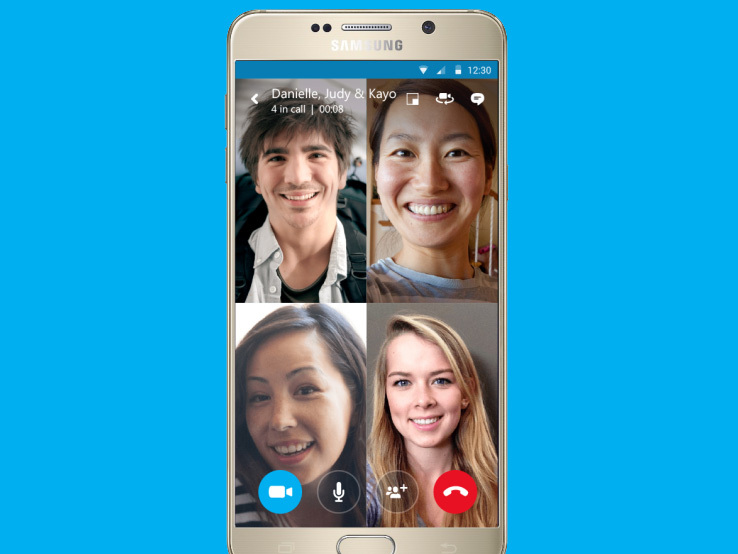 Skype Adds Group Video Calling To Mobile Devices