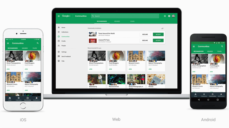 Google Redesigns Google+ to Emphasize Users’ Interests