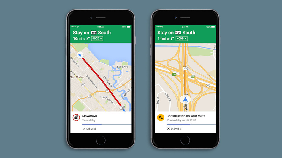 Google Maps for iOS now gives you spoken traffic alerts