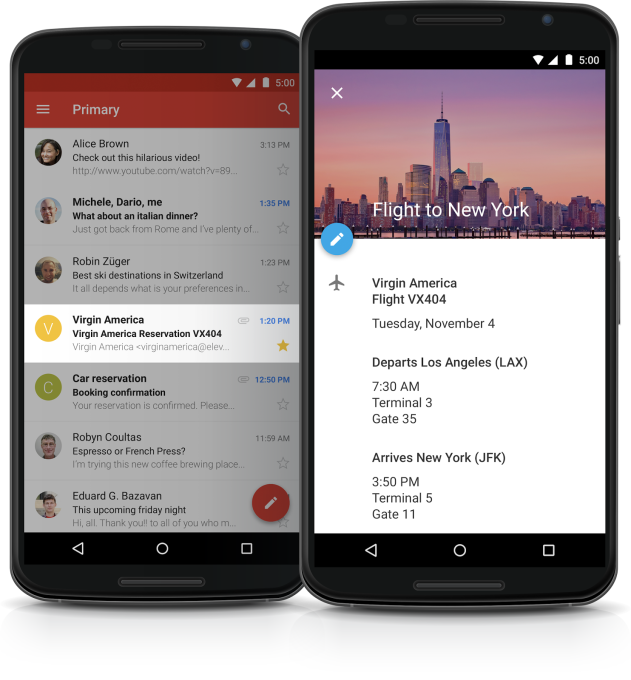 Gmail To Auto-Populate Google Calendar With Flights, Hotel Bookings And Tickets