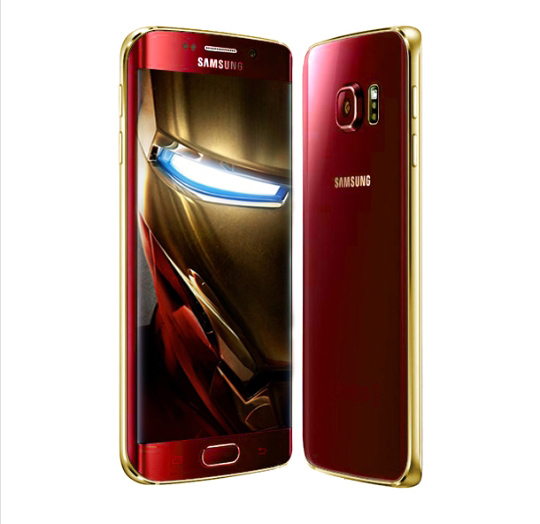 Galaxy S6 Edge: Iron Man edition
