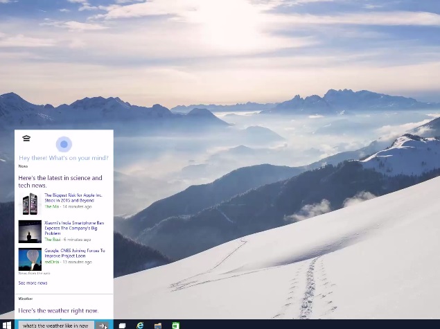 Microsoft Windows 10 Early Build Leaks