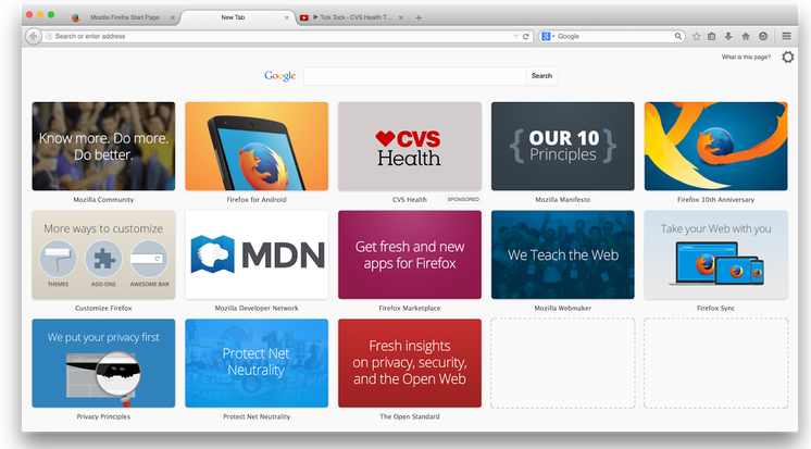 Firefox users, get ready for ads in your browser