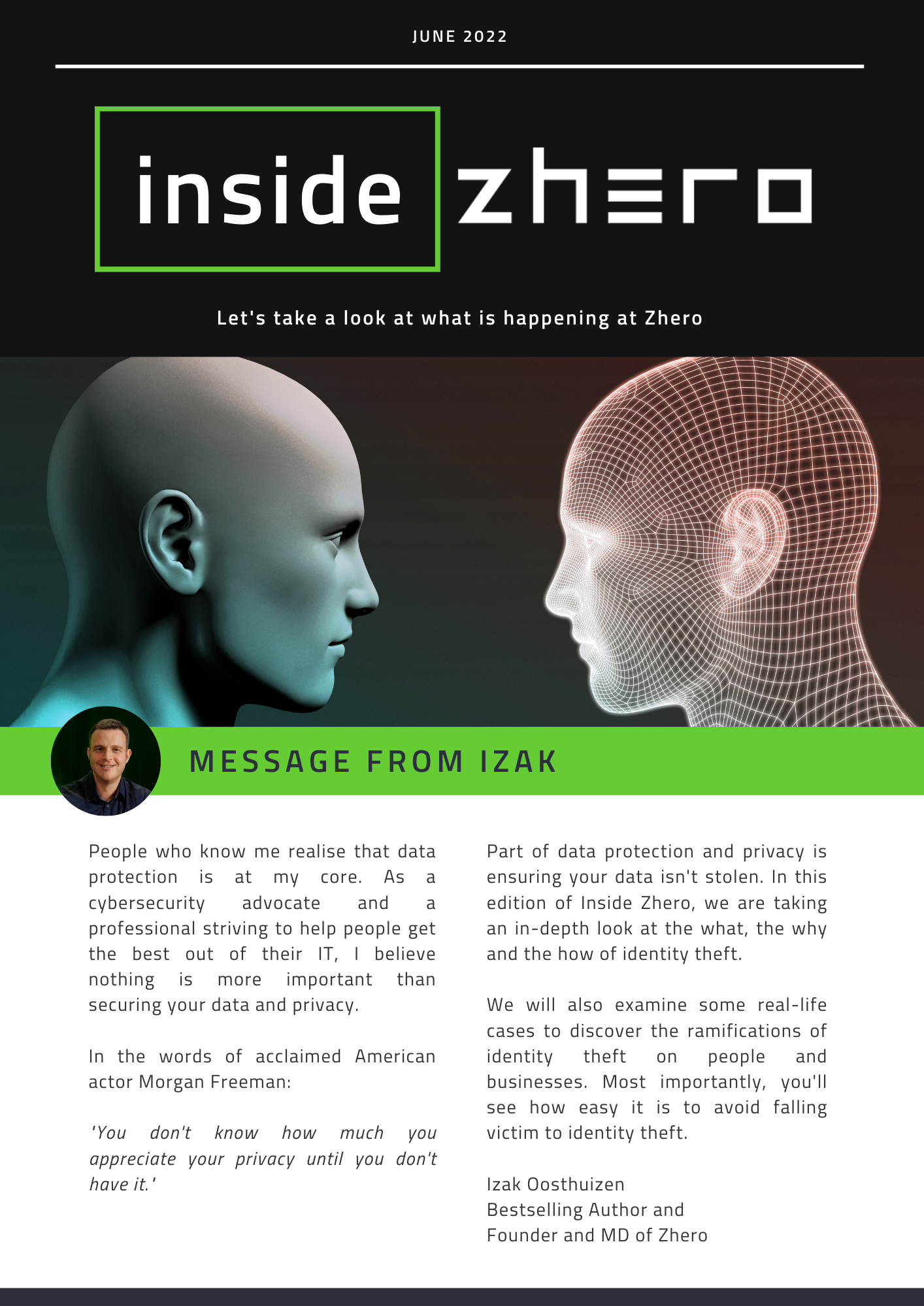 Inside Zhero – June