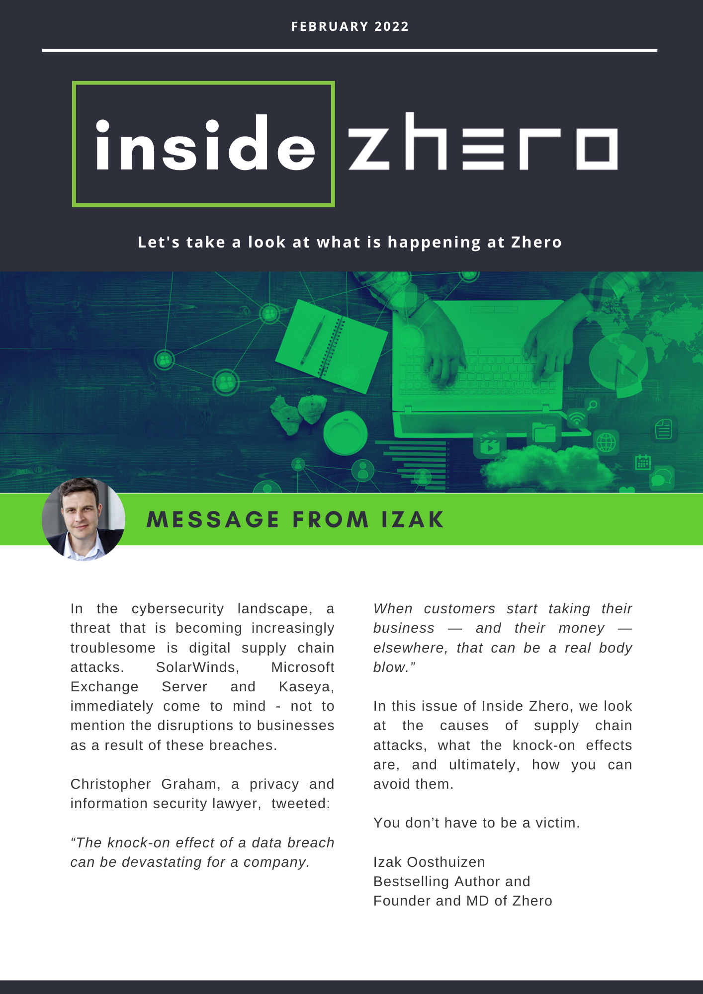 Inside Zhero – February