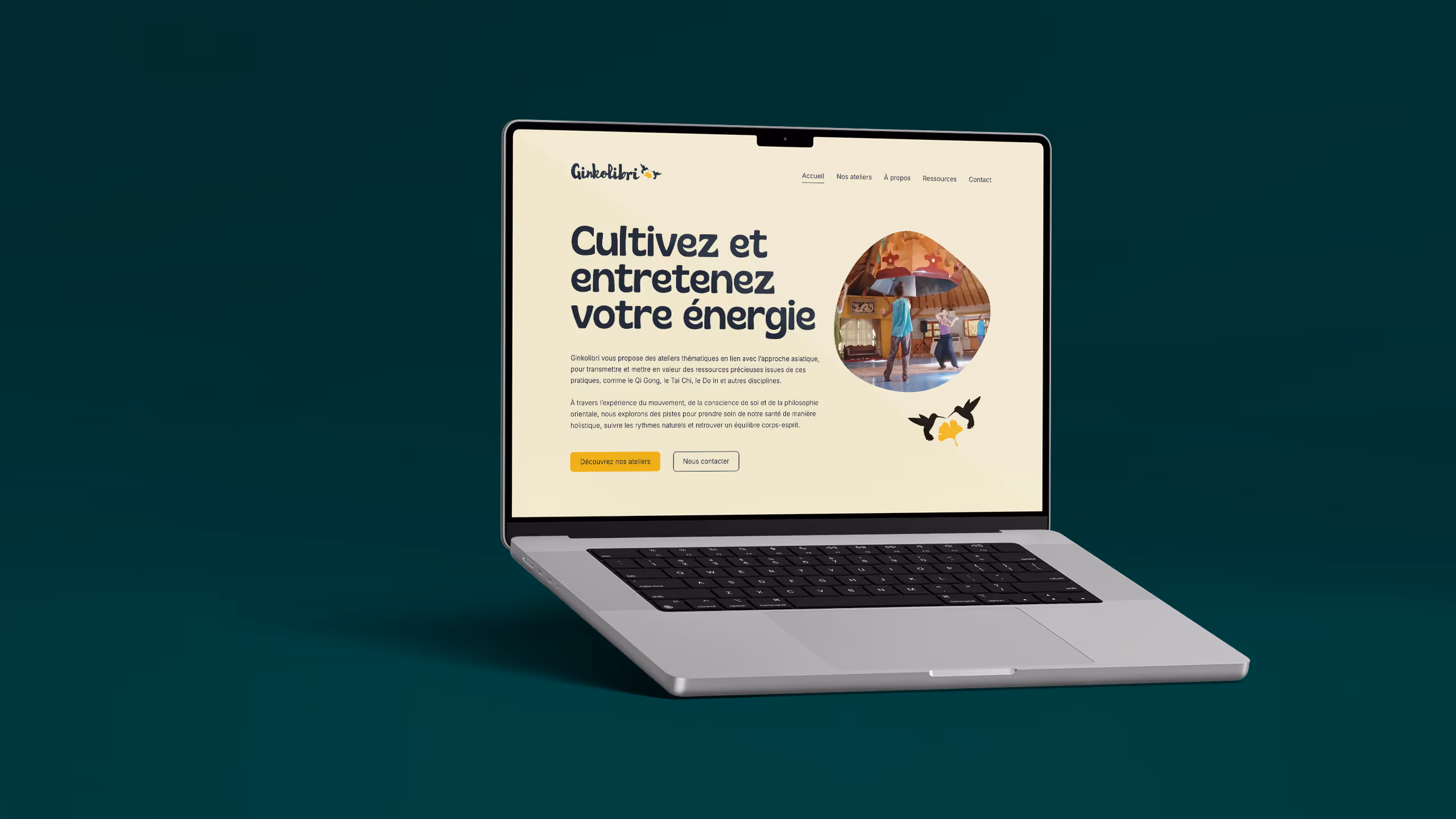 Site internet Ginkolibri