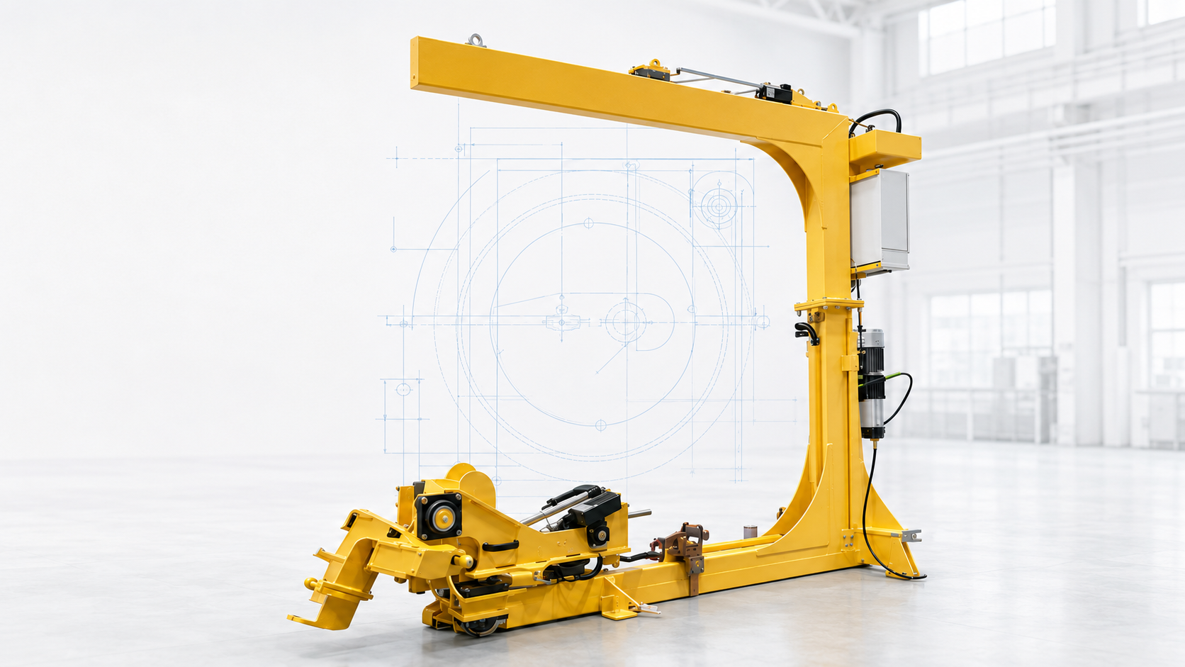 Wind turbine pitch drive lifting and installation tool developed by DIS Systems