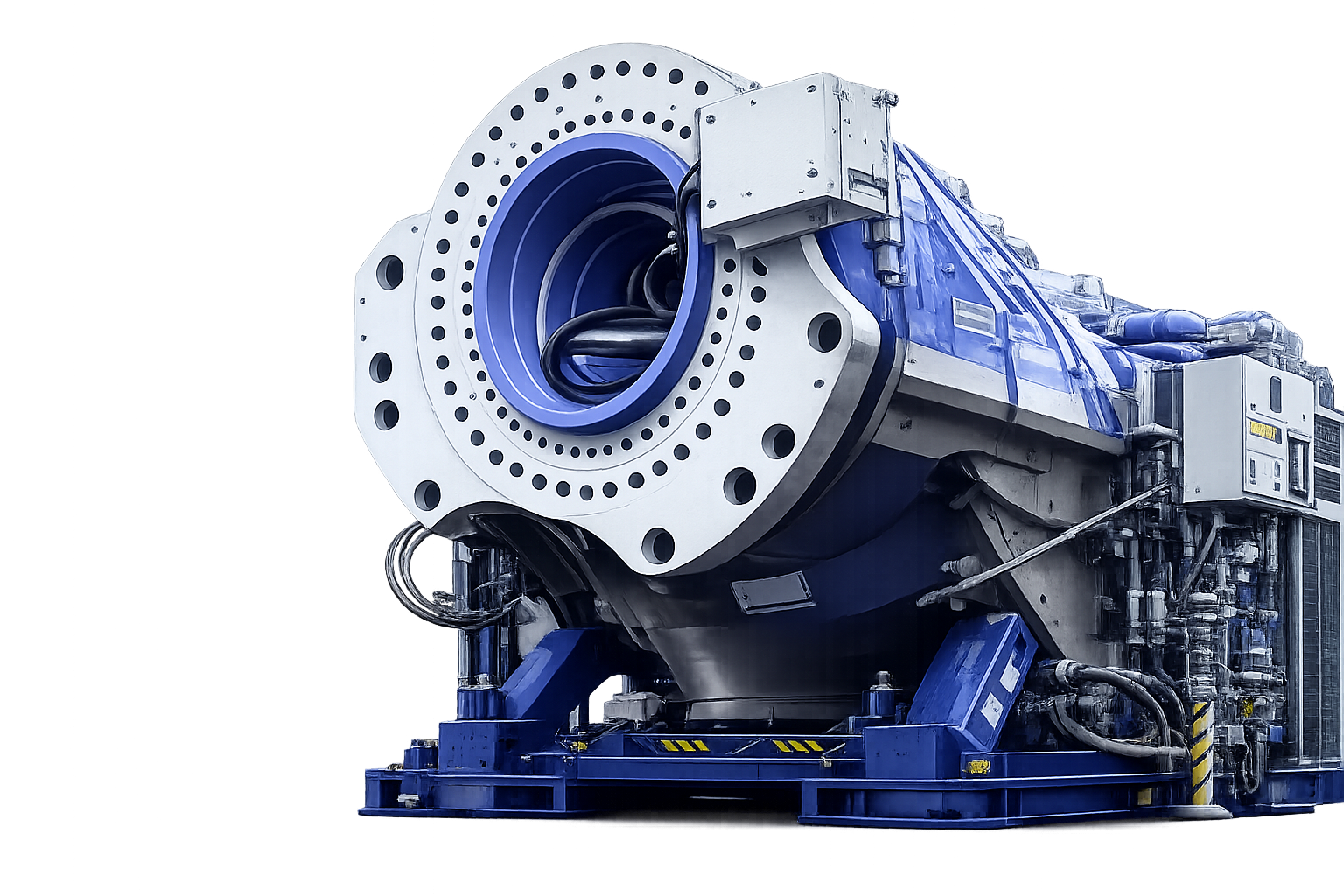 Wind turbine test stand developed for industrial production testing
