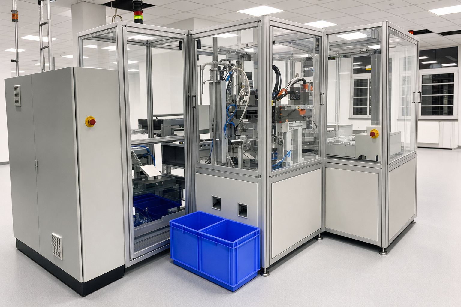 Automated probe filling and processing equipment developed for TIB Molbiol / Roche