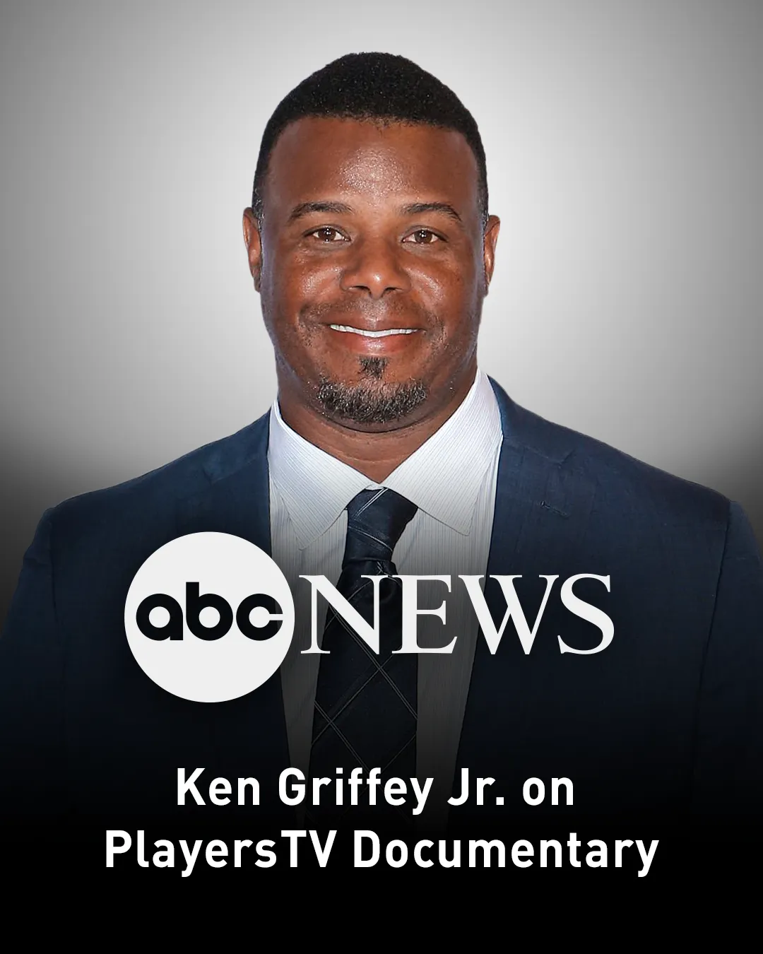 Player against a gray background with the ABC News logo overlayed and centered on the screen.