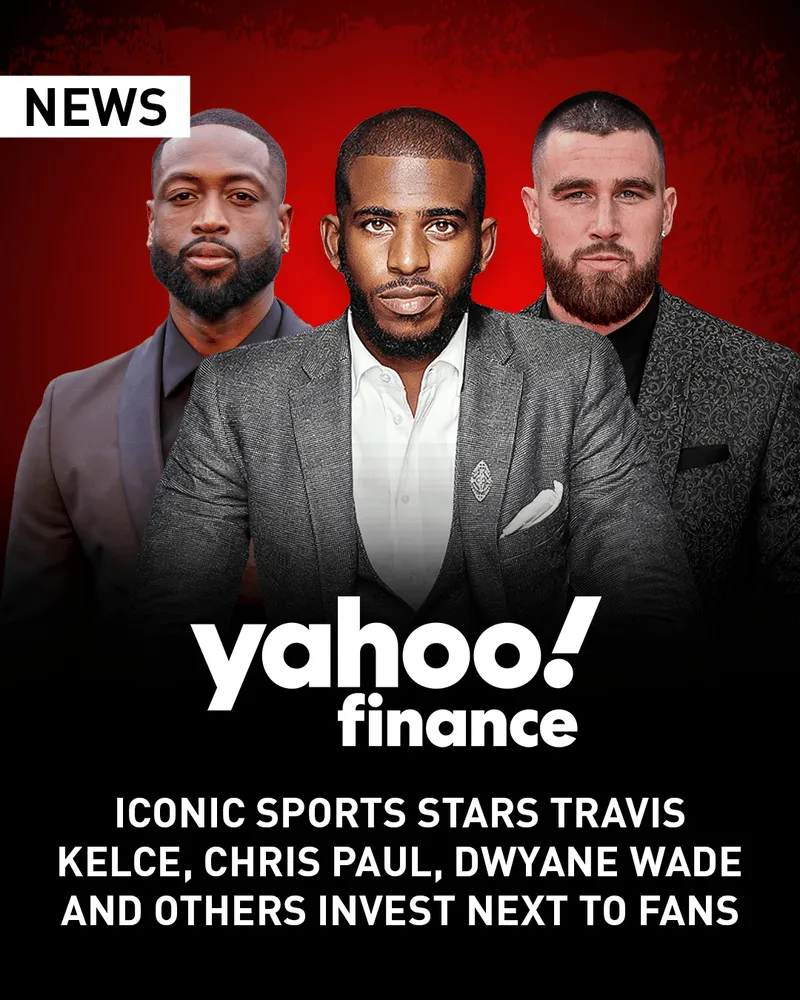 Players against a red background with the Yahoo! logo overlayed and centered on the screen.
