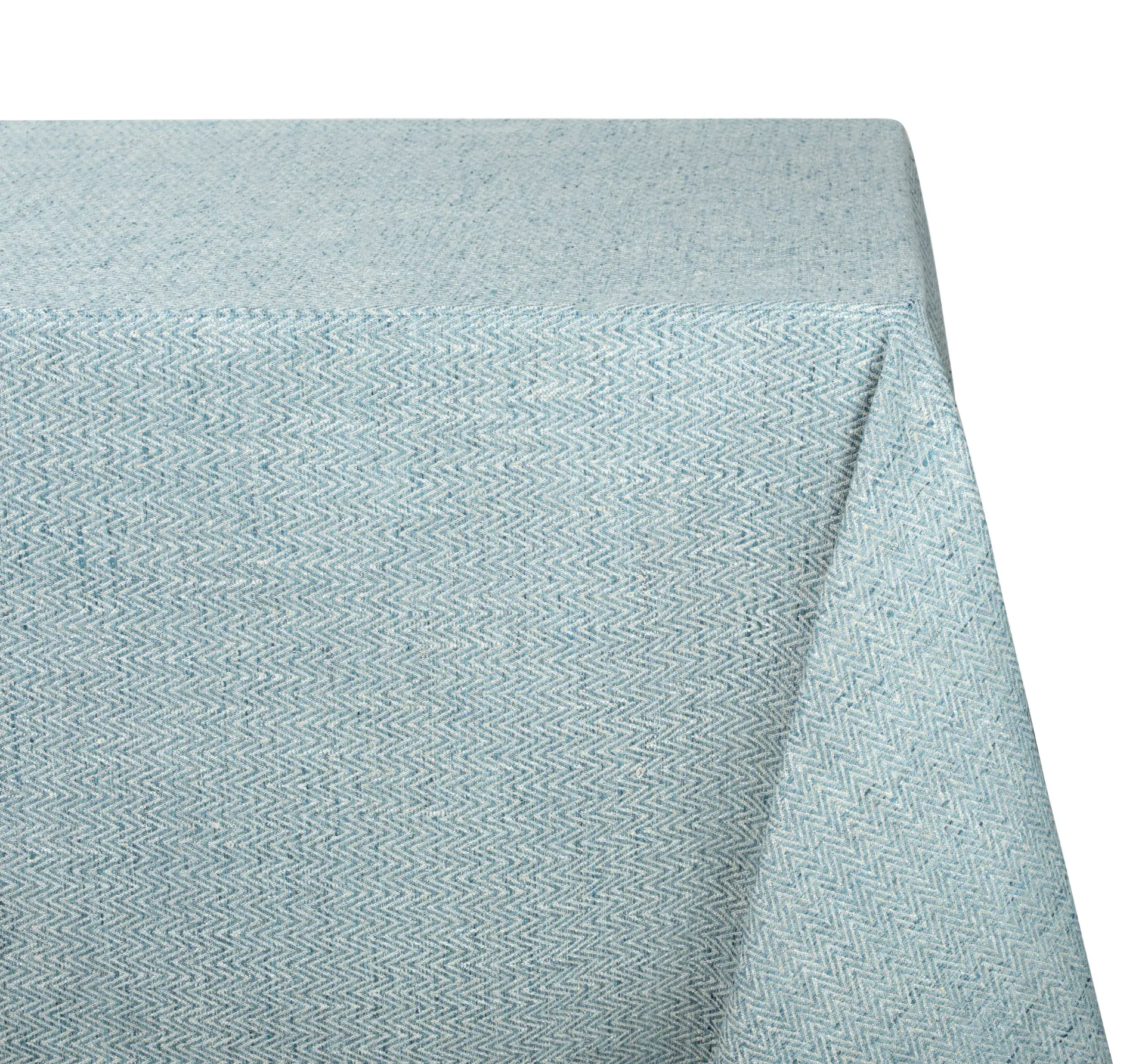 Blue Herringbone