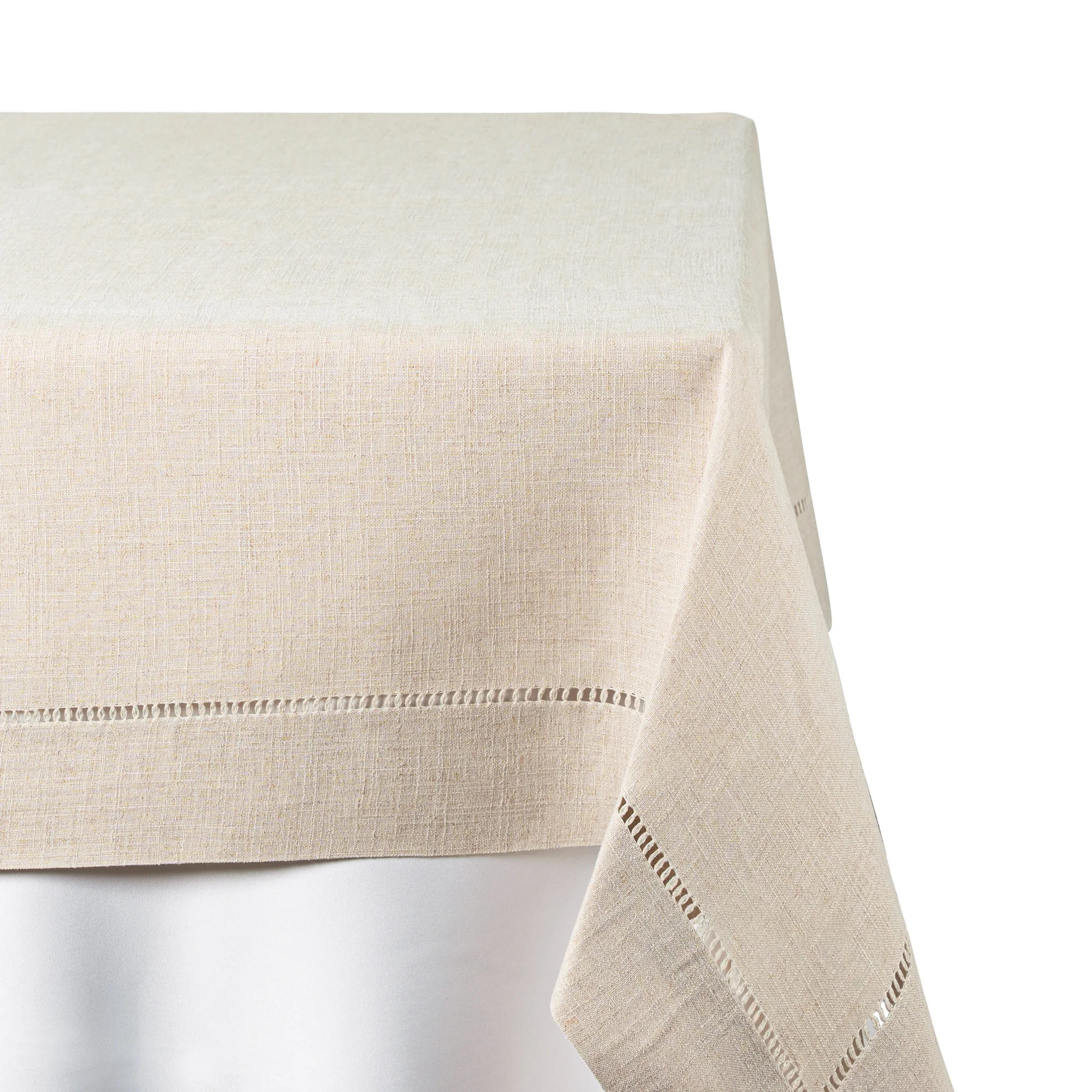 Ecru Hemstitch