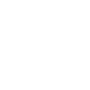 White clock icon on black background showing 3 o'clock.
