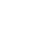 White clock icon on black background showing 3 o'clock.
