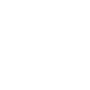 White clock icon on black background showing 3 o'clock.