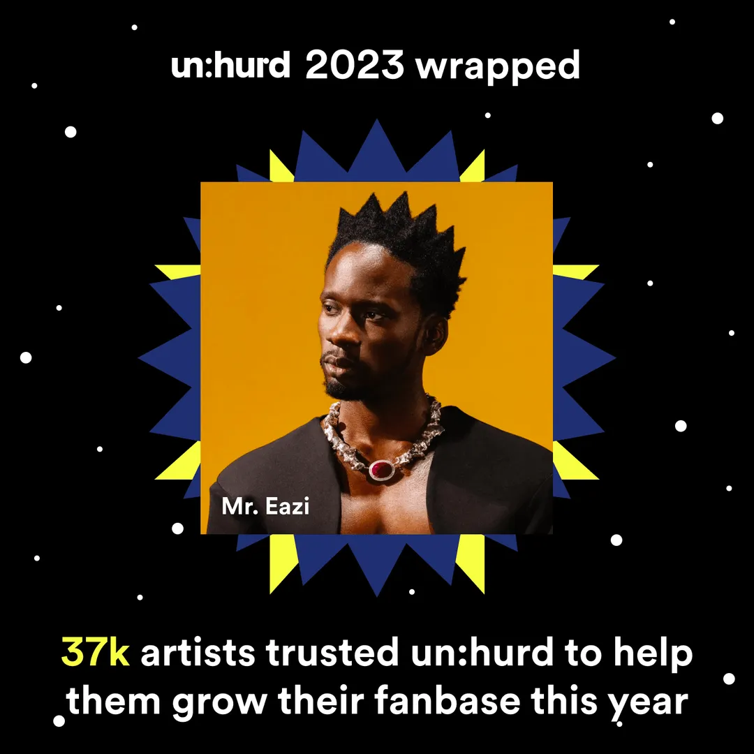 37k artists downloaded unhurd in 2023