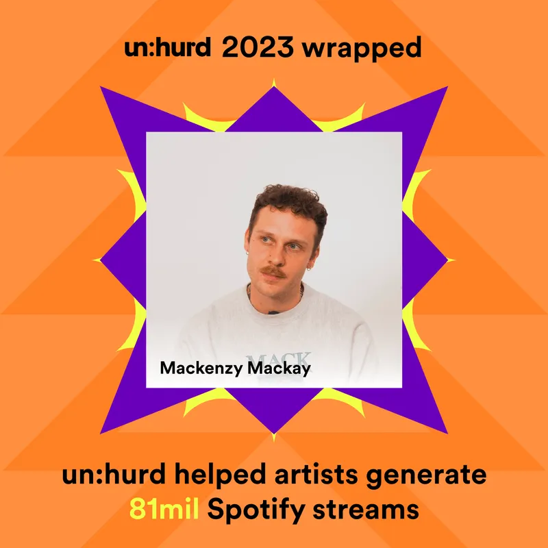 81 million spotify streams generated via unhurd