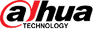 Dahua Technology logo with stylized red and black lettering.